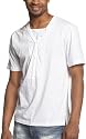 Akademiks Young Men's Dom Short Sleeve Henley