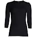 Esteez Womens 3/4 Sleeve Fitted / Relaxed Fit Cotton Lycra Base Layering shirt
