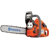 Husqvarna Reconditioned General Needs Chain Saw - 46cc, 18in. Bar, 3/8in. Pitch, Model# 445 18"