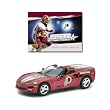 Upper Deck Collectibles NFL Corvette with Card in Display Washington Redskins - Clinton Portis