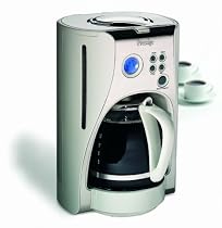 Prestige Deco Digital Coffee Maker, Almond, 1.5 Litre