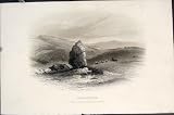 Sheriffmuir Battle Site Fine Art Antique Old Print C187
