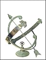 Rome Industries 1336 Brass Armillary Sundial