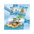 Bettw�sche Playmobil Schatzinsel Kinderbettw�sche Piraten 135x200 cm