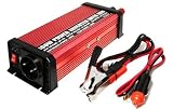 Produkt-Bild: Spannungswandler Wechselrichter Stromwandler Konverter Power Inverter 12V zu 230V 600W Ger&auml;te unterwegs einfach aufladen! GOLIATH AV-INV600