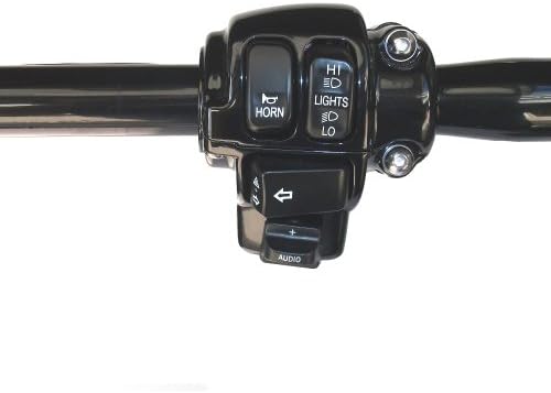Hill Country Customs Yaffe BBlack 10" Monkey Bar Handlebar NC-Kit for 2006 Harley-Davidson Street Glide No Cruise - CMPT-NC-0601-2362-GBB-SG06-R