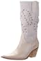 PENNY LOVES KENNY Hold Up Womens Casual Mid Calf Pull-On Studded Cowboy Western Boots Shoes Heels