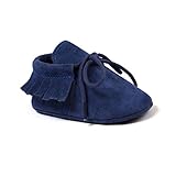 Nasbach　ベビーシューズ　赤ちゃん　キッズ　　ルームシューズ　　紺色　13cm