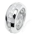 Rafaela Damen-Ring Donata Argento Classico Sterling Silber Zirkonia weiss 60800108
