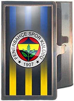 Fenerbahce Sk High Quality Custom Bronze Business Name Card Holder Stainless Steel name case wallet