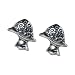 Stud Earrings Sterling Silver - Mushrooms