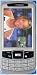 Jincen Jc777s Silver, Analog Tv Cell Phone Quadband 3.0 Touch Screen Dual SIM Dual Network GSM Cell Phone 256 Mb