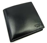 本物保証COACHコーチレザーメンズ二つ折り財布4660 BLK（ブラック）[並行輸入品]