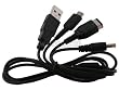 4 in1 USB charging cable NDS/NDS Lite/GBASP/ PSP