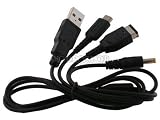 4 in1 USB charging cable NDS/NDS Lite/GBASP/ PSP