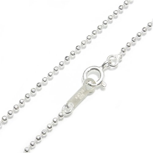 新宿銀の蔵 シルバーカットボールチェーン ボール直径1.5mm(40～50cm)
