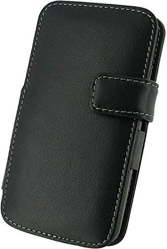 Monaco HTC One X X+ Book Type Leather Case - Non-Retail Packaging - Black