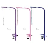 Master Equipment Aluminum Pet Grooming Arm with Clamp, Purple