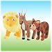 Animal Safari Wild Dog, Lion, and Gazelle Figure Pack - Go Diego Go