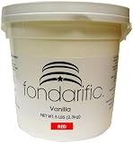 Fondarific Vanilla Red Fondant 5Pounds