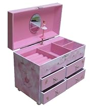 Prima Ballerina Music Jewelry Box