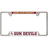 NCAA Metal License Plate Frame