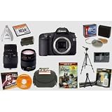Canon EOS 30D Digital SLR Camera + 2 Sigma Lenses + Professional Accessory Kit
