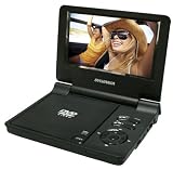 Sylvania 7-Inch Portable DVD Player with Built-In Rechargeable Battery