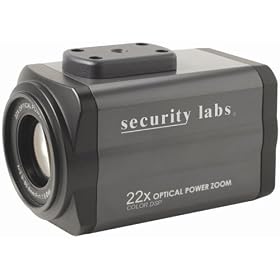 SECURITY LAB 22X OPTCL ZOOM COLOR CAMERA *NIC- Color Zoom Camera with 22X Optical Zoom and... by Security Labs