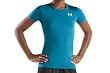 Girls' Fitted HeatGear® Shortsleeve T-Shirt Tops by Under Armour