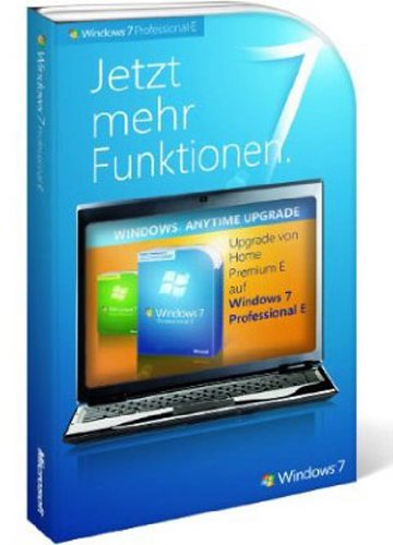 Windows 7 Anytime Upgrade 32/64 Bit deutsch (Windows 7 Home Premium auf Windows 7 Professional)