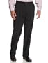 Louis Raphael LUXE Men's 100% Wool Pleated Hidden Extension Dress Pant