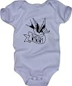 Little Rippers - "Mum" Swallow Toddler Onesie White : Size 18-24 Months