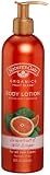 Nature's Gate Organics Fruit Blend  Body Lotion, Grapefruit & Wild Ginger, 12-Ounce Bottles (Pack of 3)