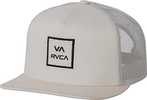 RVCA Boys' Boy's Va All The Way Trucker Hat Light Grey One Size