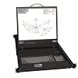 16PORT CAT5 Ip KVM Switch 19IN Console Rackmount 1U