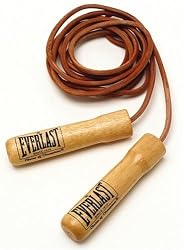 Everlast Leather Weighted Jump Rope