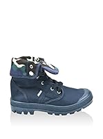 Destroy Botas de cordones (Azul Marino)