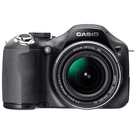 Casio Exilim EX-FH20 9.1 MP Digital Camera with 20x Optical Zoom and 3-Inch LCD (Black)