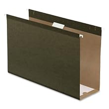 Pendaflex 4153X4 Hanging Box Bottom Folder, Standard Green, Legal, 25 Per Box