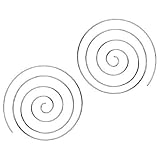 Sterling Silver Large Spiral Earring Inovative Design LOOKING FOR SOMETHING DIFFERENT