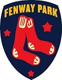 Boston Red Sox MLB Auto Car Bumper Decal Sticker 7X9