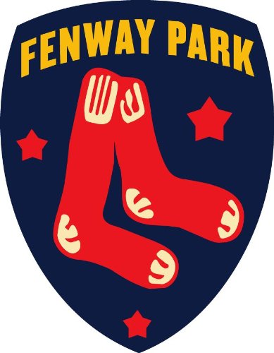 Boston Red Sox MLB Auto Car Bumper Decal Sticker 7X9