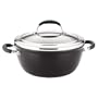 Circulon Elite Hard Anodized Nonstick 5.5-Quart Covered Casserole