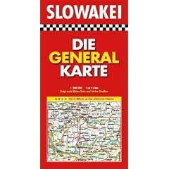 Die Generalkarte Slowakei 1:200 000