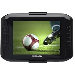 Medion Life P73006 9 cm (3,5 Zoll) 4:3 tragbarer Design-Fernseher mit integriertem DVB-T Tuner schwarz