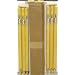 Pro Impact Full Size 6 Cricket Stumps 4 Bails Top Quality Wood $50 Value