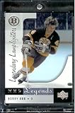  : 2001 /02 Upper Deck NHL Legends Hockey # 89 Bobby Orr Bruins - Mint Condition - In Protective Display Case !