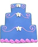 Beautiful Cookies Organic Party Favors-Birthday Cake A Organic Cookies Cookies, 10 Cookies