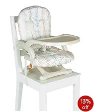 Travel booster seat with SteriTouch&reg; - Cream with a cushion